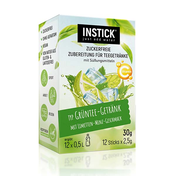 Instick - Grüntee - Limetten - Minze